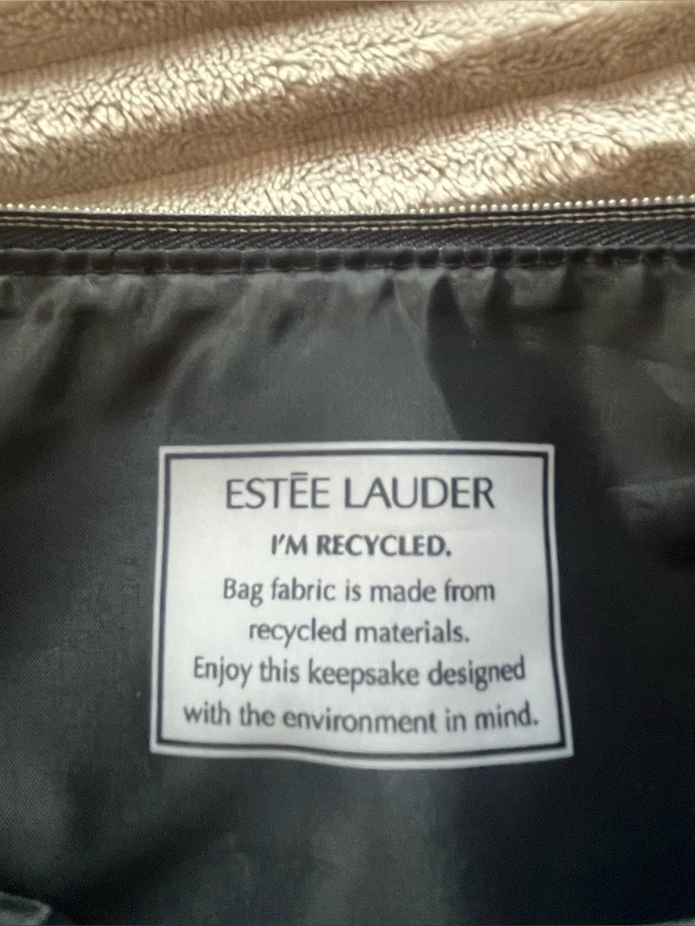 Estée Lauder double-sided print makeup/cosmetic bag ♡